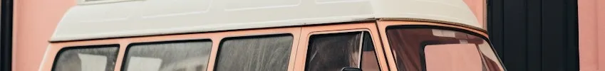 Pastel cars in quiet places